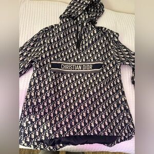 Dior Black and White quarter zip